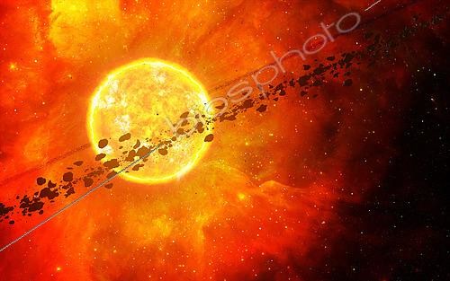 Biosphoto | 2482305 | A young star circled by debris. | &copy; Frieso Hoevelkamp / Stocktrek Images / Biosphoto
