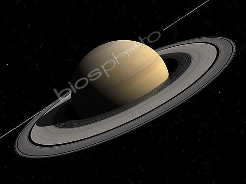 Biosphoto | 2484518 | Artist's concept showing how Saturn might look from high above the ring plane and at a right angle to the Sun, a perspective that we could never get from the Earth nor from the Hubble Space Telescope. | &copy; Walter Myers / Stocktrek Images / Biosphoto