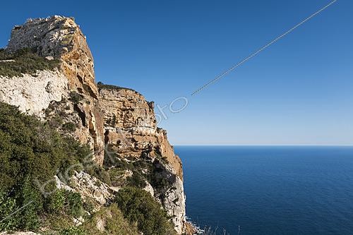 Biosphoto | 2621938 | Cliff near Cap Canaille, near Cassis, Bouches-du-Rhône, France. | &copy; Alain Roux / Biosphoto