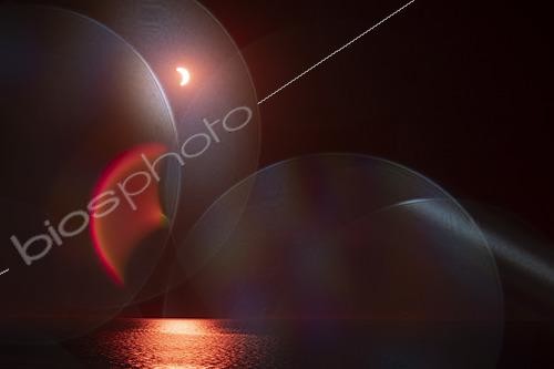 Biosphoto | 2628329 | Eclipse partielle du soleil, le 12 août 2026, sur les hauteurs de Veulettes-sur-Mer, Haute Normandie, France | &copy; Philippe Lebeaux / Biosphoto