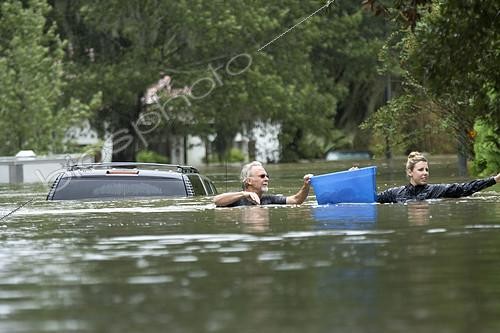 Biosphoto | 2136368 | Effet de l'Ouragan Harvey, Houston, Texas, USA - Août / Septembre 2017 | &copy; Edouard Bense / Biosphoto