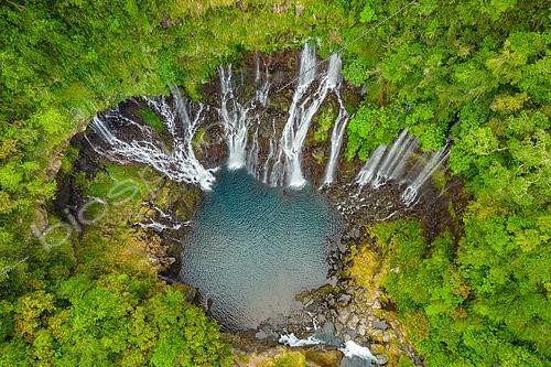 Biosphoto | 2559443 | Grand Galet waterfall, Langevin River, Saint-Joseph, Reunion Island, France | &copy; Stéphane Godin / Biosphoto