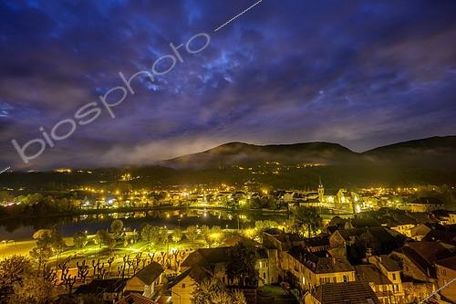 Biosphoto | 2610263 | Light pollution in a small town between Haute Savoie and Ain, France | &copy; Jean-Philippe Delobelle / Biosphoto