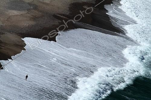 Biosphoto | 1365387 | Man on the beach of Porto Corsica France | &copy; Pascal Pittorino / Biosphoto
