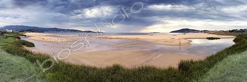 Biosphoto | 1921336 | Playa América beach in Nigrán - Galicia Spain | &copy; Siro Moya / Biosphoto