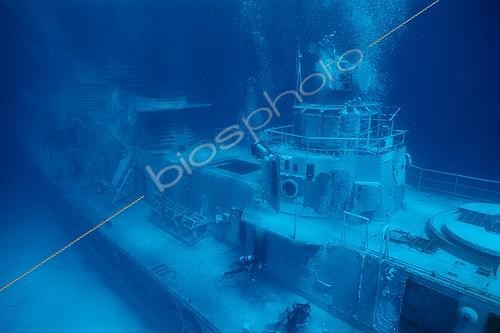 Biosphoto | 644022 | Russian wreck of 356 flowed for divers Cayman Islands | &copy; Didier Brandelet / Biosphoto