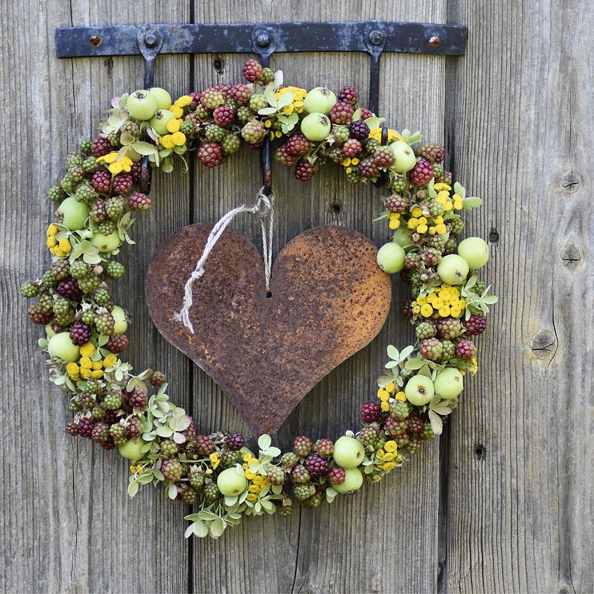Décoration : couronnes d'Automne