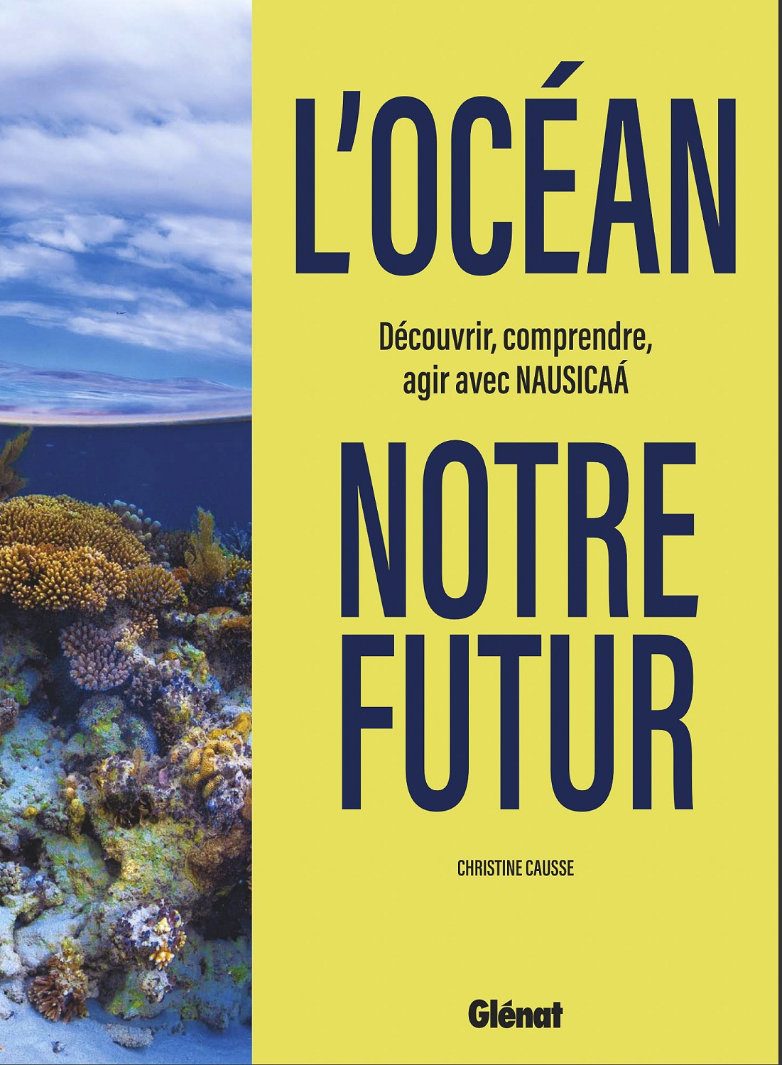 Glénat, février 2026. Livre "L'océan, notre futur". Photos Biosphoto