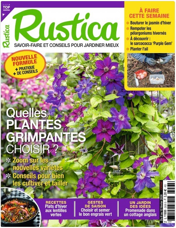 Rustica, février 2026. Photo Ramon van der Reijden / Visions Pictures / Biosphoto